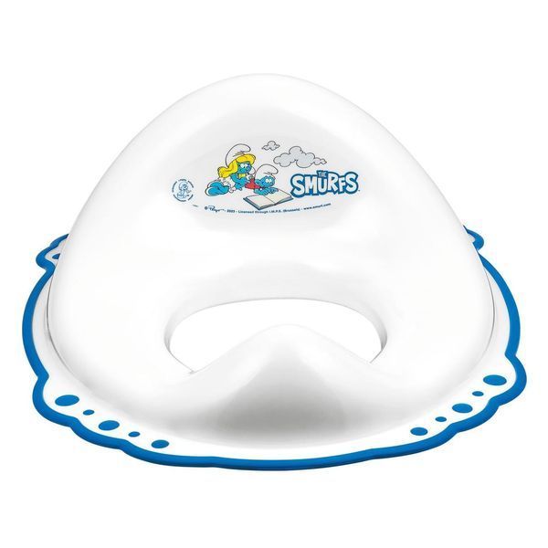Накладка на унитаз Maltex The Smurfs 2-component trainer seat 1413_37 white (белый) (арт. 681535) &mdash; купити в Україні |  Колисочка