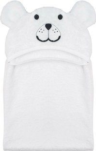 Рушник дитячий з капюшоном і вушками Bubaba by FreeON TEDDY White 110х75 см (арт. 66849) &mdash; купить в Украине |  Колисочка