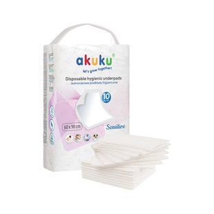 Одноразовые пеленки Sensitive Akuku A0501 (арт. 69802665) &mdash; купить в Украине |  Колисочка