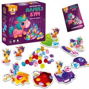 Игра настольная Vladi Toys маршрутная. Алмаз бум единорожки VT8055-31 (арт. 296227) &mdash; купити в Україні | KolysochkaBaby