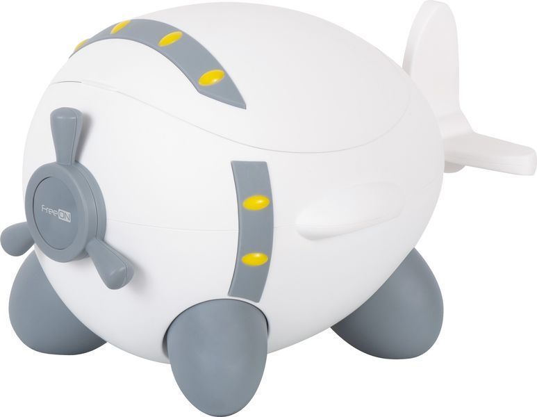 Дитячий горщик FreeON Plane, white - grey (арт. 42318) &mdash; купити в Україні |  Колисочка