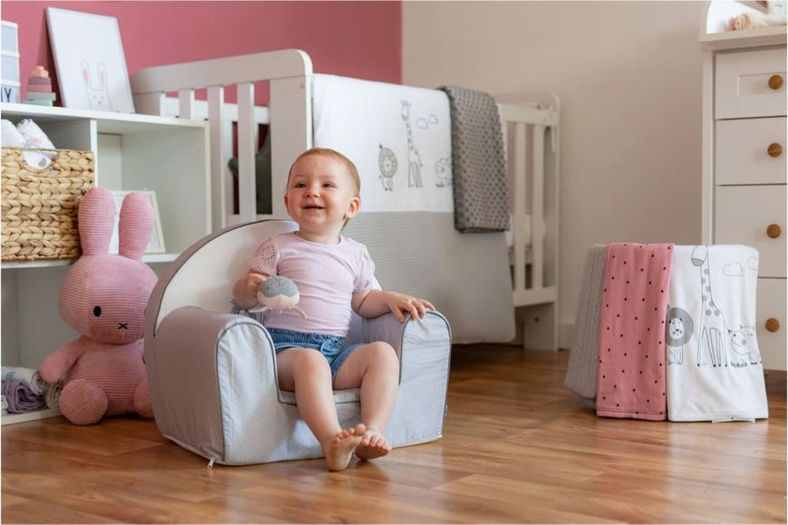 Крісло дитяче Bubaba by FreeON Safari, grey (арт. 41687) &mdash; купити в Україні |  Колисочка