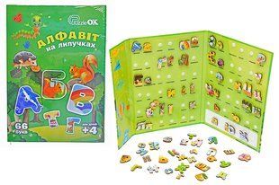 Алфавіт на липучках Puz-26919 р.30х22х2см PuzzleOk (арт. Дер2687) &mdash; купить в Украине |  Колисочка