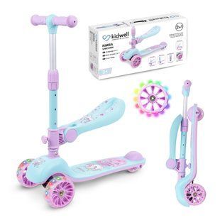 Самокат Kidwell Rimba unicorn (арт. KRIMU) &mdash; купити в Україні |  Колисочка