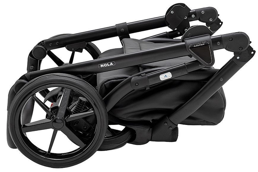 Коляска 2 в 1 Adamex Nola Eco SA-2 черный (арт. 681677) &mdash; купити в Україні |  Колисочка
