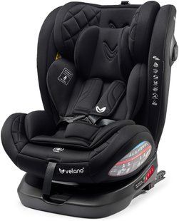 Автокрісло VELANO Aura 360&deg; i-Size 40&ndash;150 см, ISOFIX, black (арт. 48415) &mdash; купити в Україні |  Колисочка