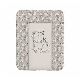 Повивальний матрац мʼякий Ceba Baby Soft changing mat small (50x70 cm) W-143-000-723 basic wild (арт. 681580) &mdash; купити в Україні |  Колисочка