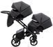 Коляска 2 в 1 для двойни Bair Kiwi DUO ECO BKD-15 черный (арт. 681044) &mdash; фото 3 купити в Україні |  Колисочка