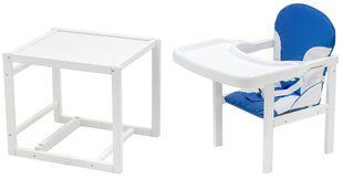 Стульчик-трансформер Babyroom Пони-240 белый синий / белый (арт. 680546) &mdash; купить в Украине |  Колисочка