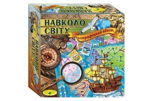 Настільна гра "Навколо світу. Географія" КФІ (арт. Нас8225) &mdash; купить в Украине |  Колисочка