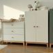 Шкаф для детской комнаты. SH 120 Mini. Цвет: белый с элементами дерева. (арт. GR-7766554876) &mdash; фото 2 купить в Украине |  Колисочка