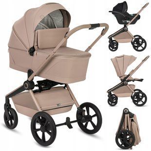 Универсальная коляска 3 в 1 Lionelo FREYA 3IN1 BEIGE SAND (арт. 130774059) &mdash; купити в Україні |  Колисочка