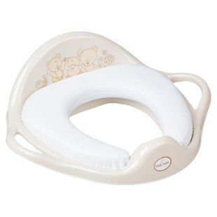 Накладка на унитаз мягкая Tega TEDDY BEAR Soft Toilet trainer MS-020-119 beige (бежевый) (арт. 681413) &mdash; купить в Украине |  Колисочка