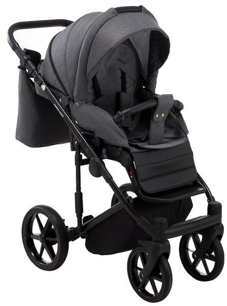 Коляска 2 в 1 графит Adamex Porto Light Tip TK-57 (арт. 625702) &mdash; купить в Украине |  Колисочка