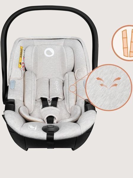 Дитяче автокрісло Lionelo MOXIE I-SIZE BEIGE SAND (арт. 104939282) &mdash; купити в Україні |  Колисочка