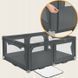 Манеж Lionelo FLORENCE EASY FOLD GREY GRAPHITE (арт. 115237994) &mdash; фото 3 купити в Україні |  Колисочка
