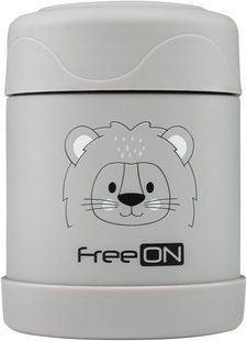 Термоконтейнер FreeON 350 мл, grey (арт. 380746) &mdash; купити в Україні |  Колисочка