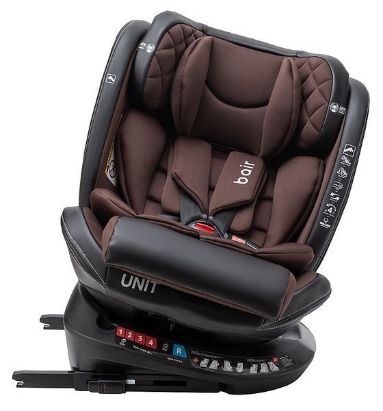 Автокресло Bair Unit 360 Iso-fix CB-04 choco-black (арт. 681969) &mdash; купить в Украине |  Колисочка