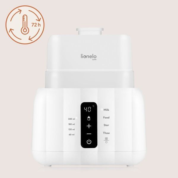 Подогреватель бутылочек Lionelo THERMUP DUO WHITE (арт. 115247525) &mdash; купить в Украине |  Колисочка