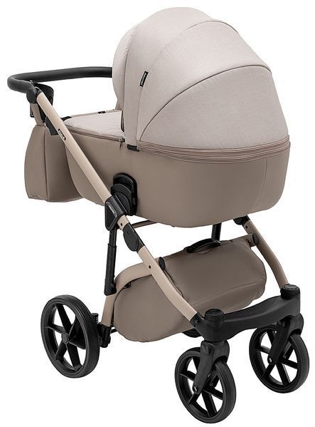 Коляска 2 в 1 Adamex Nola Natura 4 cappuccino (арт. 681681) &mdash; купити в Україні |  Колисочка