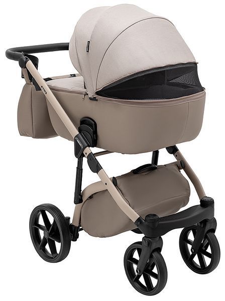 Коляска 2 в 1 Adamex Nola Natura 4 cappuccino (арт. 681681) &mdash; купити в Україні |  Колисочка