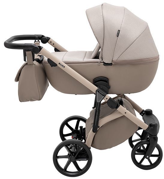 Коляска 2 в 1 Adamex Nola Natura 4 cappuccino (арт. 681681) &mdash; купити в Україні |  Колисочка