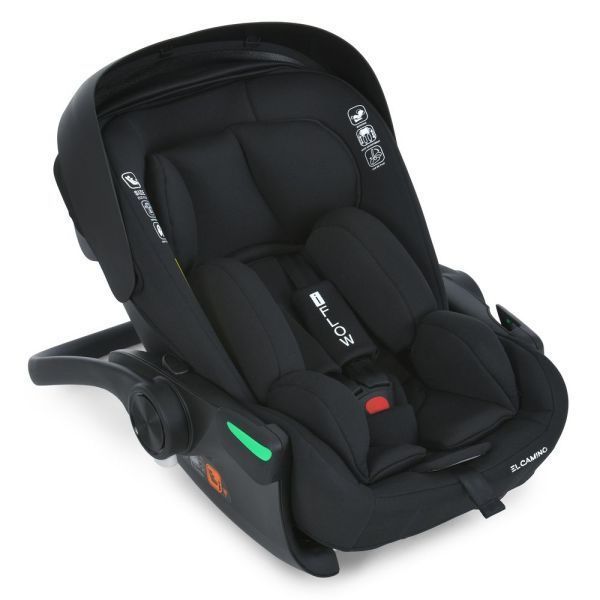 Автокресло El Camino i-FLOW ME 1198 Black (арт. 319828) &mdash; купить в Украине |  Колисочка