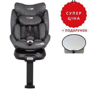 Автокрісло FreeON Space, поворотність 360&deg; i-Size 40-150 см, grey (арт. 49324) &mdash; купити в Україні |  Колисочка