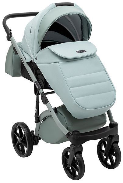 Коляска 2 в 1 Adamex Nola Natura 8 mint (арт. 681682) &mdash; купить в Украине |  Колисочка