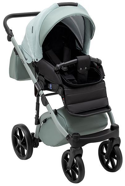 Коляска 2 в 1 Adamex Nola Natura 8 mint (арт. 681682) &mdash; купить в Украине |  Колисочка