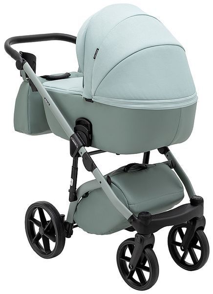 Коляска 2 в 1 Adamex Nola Natura 8 mint (арт. 681682) &mdash; купить в Украине |  Колисочка