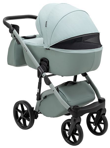 Коляска 2 в 1 Adamex Nola Natura 8 mint (арт. 681682) &mdash; купить в Украине |  Колисочка