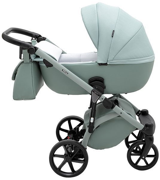 Коляска 2 в 1 Adamex Nola Natura 8 mint (арт. 681682) &mdash; купить в Украине |  Колисочка