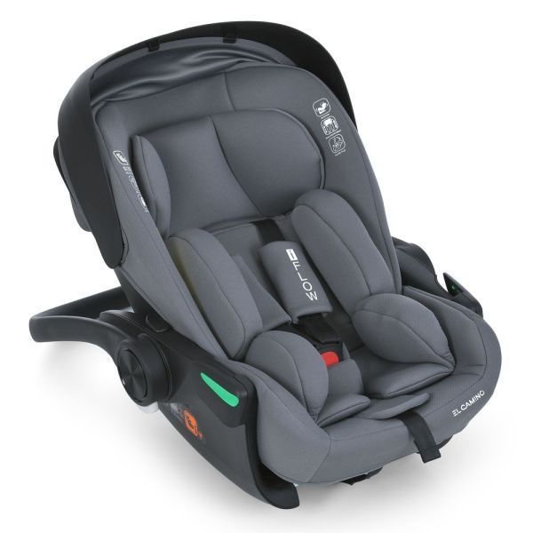 Автокрісло El Camino i-FLOW ME 1198 Gray (арт. 319829) &mdash; купити в Україні |  Колисочка