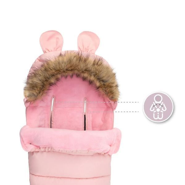 Конверт для коляски MoMi COZY Pink (арт. 117233498) &mdash; купити в Україні |  Колисочка