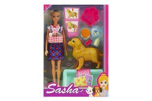 Лялька "Sasha" з собакою в коробці 51829 р.33*7*23см (арт. Лял8829) &mdash; купити в Україні |  Колисочка