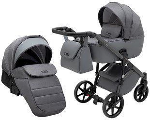 Коляска 2 в 1 Adamex Nola Natura 10 stone (арт. 681684) &mdash; купити в Україні |  Колисочка