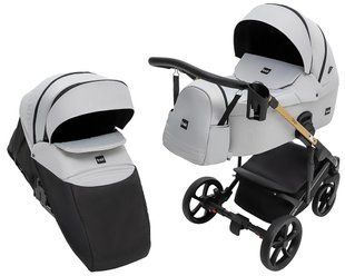 Коляска 2 в 1 Bair Onyx Soft OS-218 сірий (арт. 680955) &mdash; купити в Україні |  Колисочка
