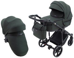 Коляска 2 в 1 Adamex Zico Lux TK-50 темно-зелений (арт. 680774) &mdash; купити в Україні | KolysochkaBaby
