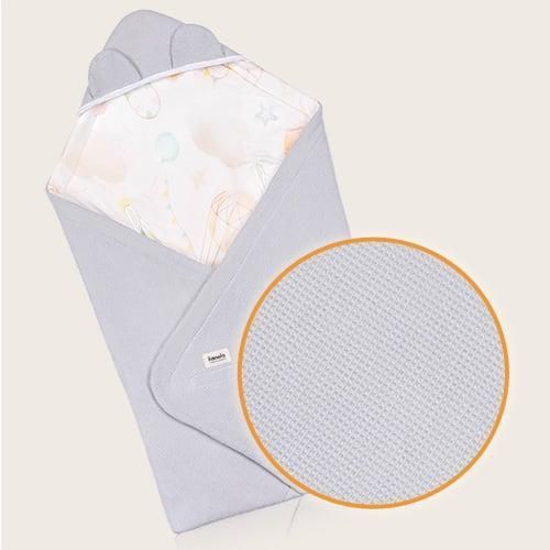 Покривало Lionelo TRAVEL SWADDLE BLANKET GREY BALLON (арт. 92869856) &mdash; купити в Україні |  Колисочка