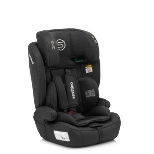 Дитяче автокрісло Sesttino Rocker Pro i-Size 76-150см. (9-36 кг) black (арт. SRPB) &mdash; купити в Україні |  Колисочка