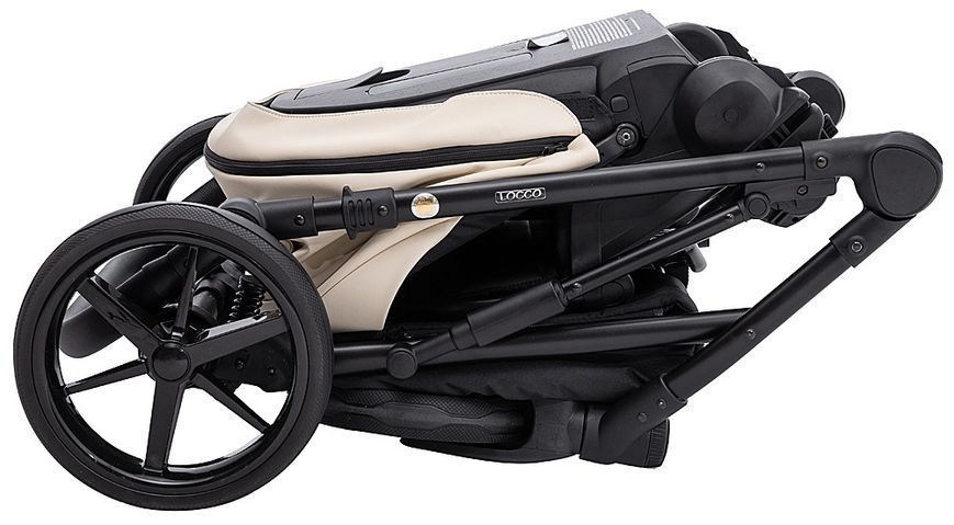 Коляска 2 в 1 Adamex Locco Eco SA-8 бежевый (арт. 681029) &mdash; купити в Україні |  Колисочка