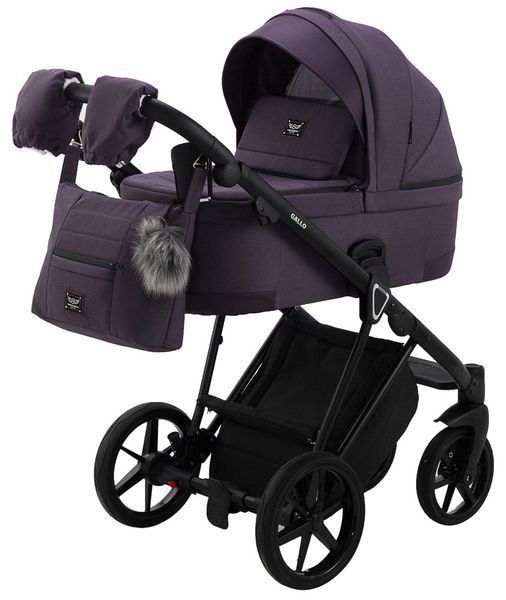 Коляска 2 в 1 Adamex Gallo Thermo GA-8 plum perfect (арт. 625520) &mdash; купить в Украине | KolysochkaBaby