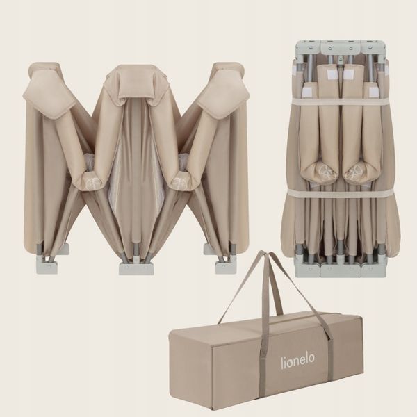 Манеж Lionelo FLORENCE EASY FOLD BEIGE SAND (арт. 115883225) &mdash; купить в Украине | KolysochkaBaby