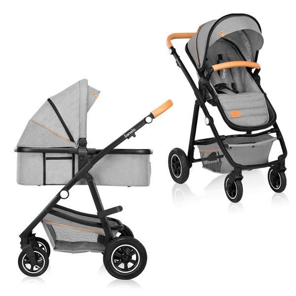 Універсальна коляска 2 в 1 Lionelo AMBER GREY STONE (арт. 31579373) &mdash; купити в Україні |  Колисочка