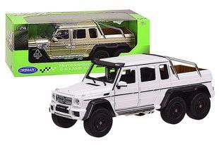 Машина металева 24061W "WELLY"1:24 MERCEDES-BENZ G63 AMG 6X6, 2 кольори, в коробці 26.5*11.5*10 см (арт. Маш0615) &mdash; купити в Україні | KolysochkaBaby