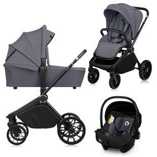 Універсальна коляска 3 в 1 Lionelo MIKA PLUS 3IN1 GREY STONE (арт. 91045949) &mdash; купити в Україні |  Колисочка
