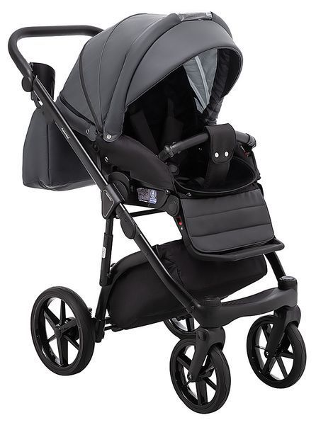 Коляска 2 в 1 Adamex Nola Eco SA-5 графіт (арт. 681134) &mdash; купити в Україні |  Колисочка