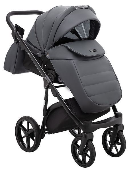 Коляска 2 в 1 Adamex Nola Eco SA-5 графіт (арт. 681134) &mdash; купити в Україні |  Колисочка