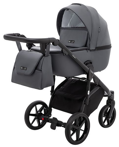 Коляска 2 в 1 Adamex Nola Eco SA-5 графіт (арт. 681134) &mdash; купити в Україні |  Колисочка